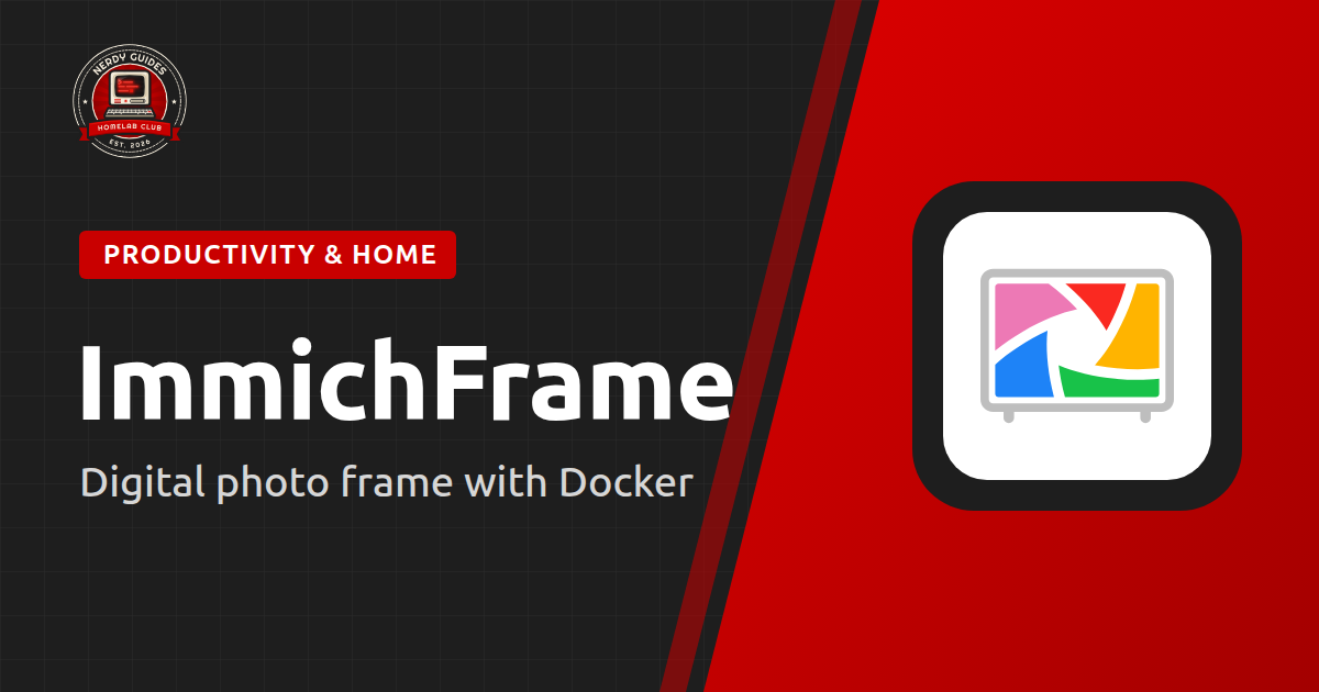 ImmichFrame cover: How to install ImmichFrame with Docker