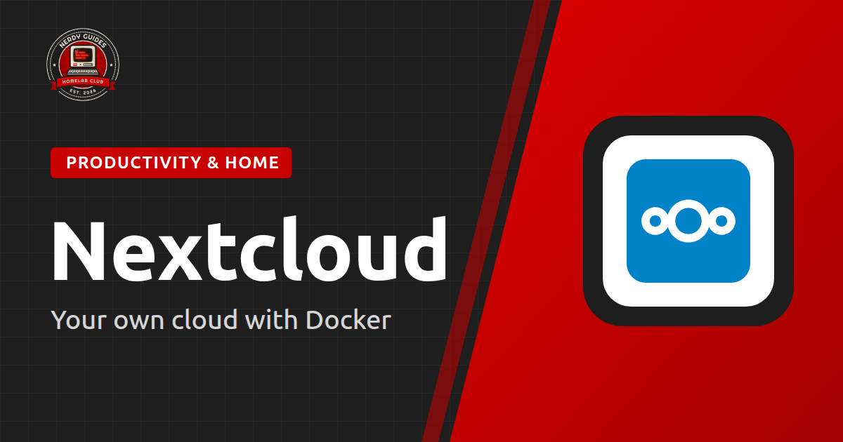 Nextcloud cover: How to install Nextcloud with Docker