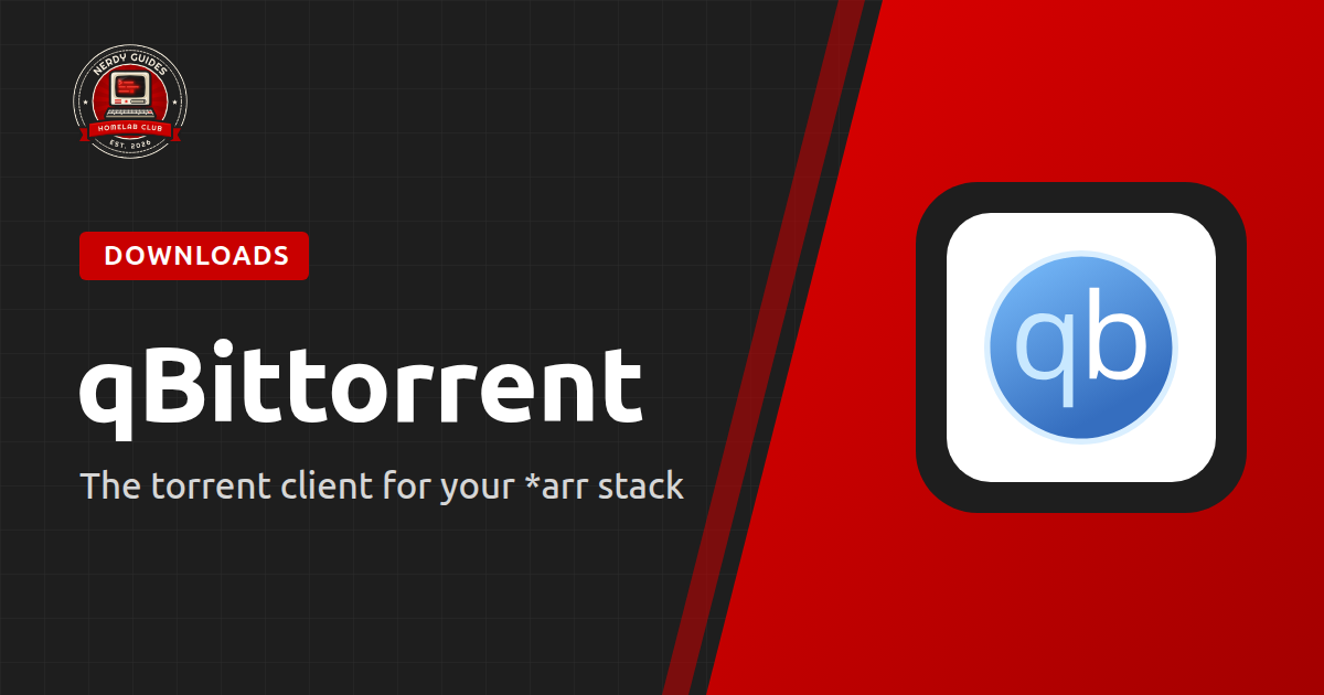 qBittorrent Docker install guide cover