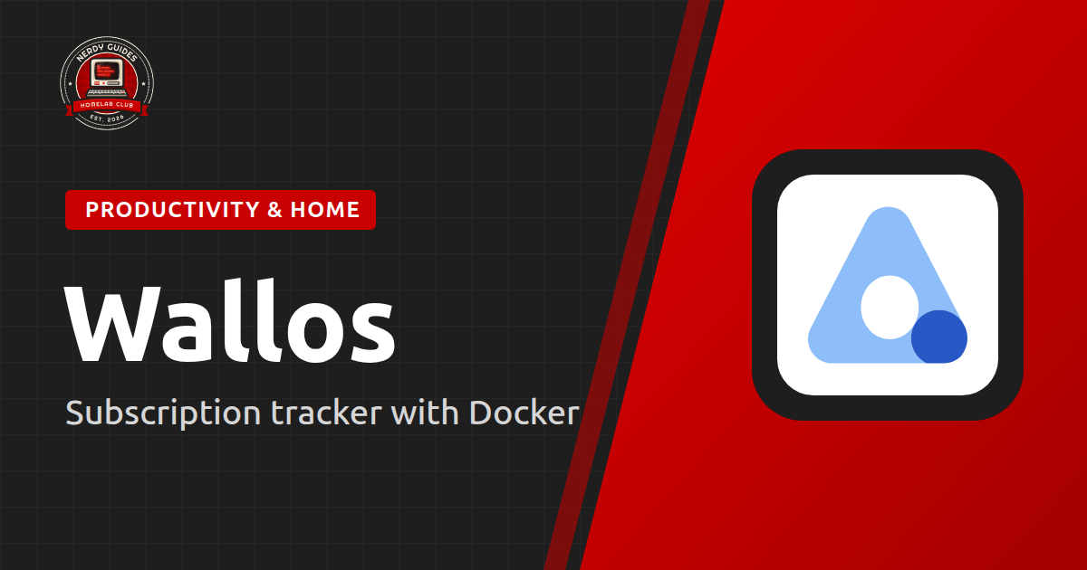Wallos cover: How to install Wallos with Docker